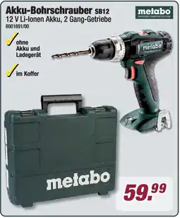 Poco Metabo Akku-Bohrschrauber SB12 Angebot