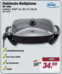 Poco Elta Elektrische Multipfanne MP-3808 Angebot