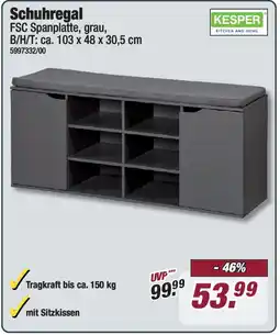 Poco KESPER Schuhregal Angebot