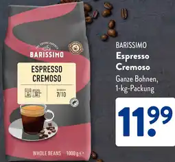 Aldi Süd BARISSIMO Espresso Cremoso Angebot