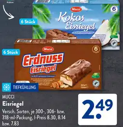 Aldi Süd MUCCI Eisriegel Angebot