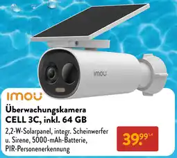 Aldi Süd Imou Überwachungskamera CELL 3C, inkl. 64 GB Angebot