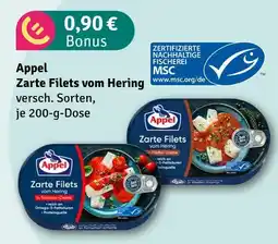nahkauf Appel zarte filets vom hering in tomaten-creme Angebot