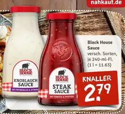 nahkauf Block house knoblauch sauce Angebot