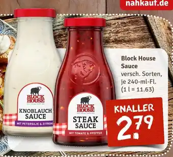 nahkauf Block house knoblauch sauce Angebot