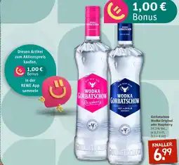 nahkauf Wodka gorbatschow original oder raspberry Angebot