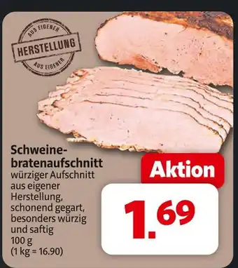 Markant Schweinebratenaufschnitt Angebot