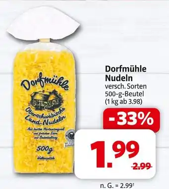 Markant Dorfmühle nudeln Angebot