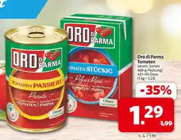 Markant Oro di parma tomaten passiert Angebot