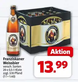 Markant Franziskaner weissbier Angebot