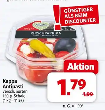Markant Kappa antipasti Angebot
