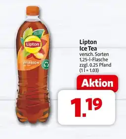 Markant Lipton ice tea pfirsich Angebot