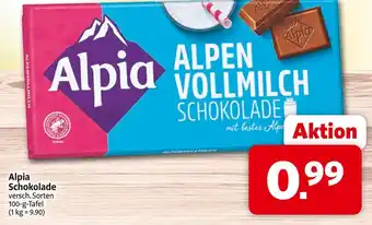 Markant Alpia alpen vollmilch Angebot