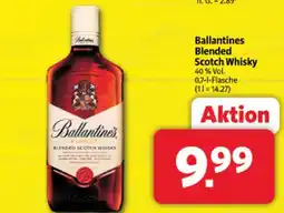 Markant Ballantines blended scotch whisky Angebot
