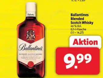 Markant Ballantines blended scotch whisky Angebot