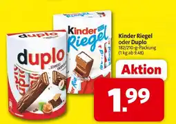 Markant Kinder riegel Angebot