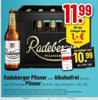trinkgut Radeberger pilsner Angebot