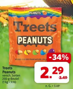 Markant Treets peanuts Angebot