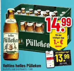 trinkgut Veltins helles pülleken Angebot