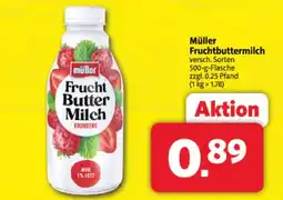 Markant Müller fruchtbuttermilch erdbeere Angebot