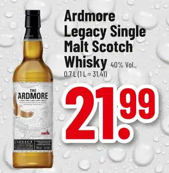 trinkgut Ardmore legacy single malt scotch whisky Angebot