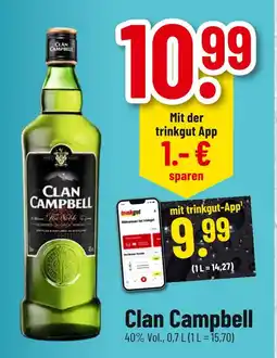 trinkgut Clan campbell 40% vol Angebot