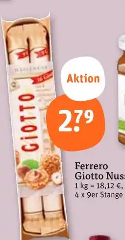 tegut Ferrero giotto nuss Angebot
