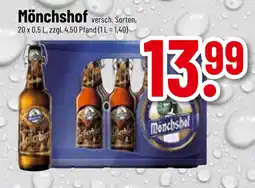 trinkgut Mönchshof versch. sorten Angebot