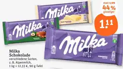 tegut Milka schokolade Angebot