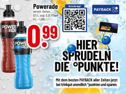 trinkgut Powerade versch. sorten Angebot