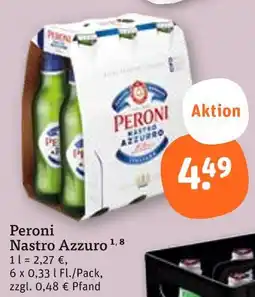 tegut Peroni nastro azzuro Angebot