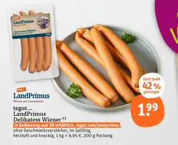 tegut Landprimus delikatess wiener Angebot