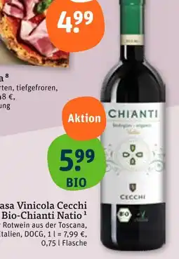 tegut Cecchi bio-chianti natio Angebot