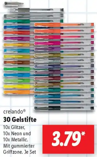 Lidl crelando 30 Gelstifte Angebot