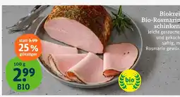 tegut Biokreis bio-rosmarinschinken Angebot