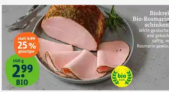 tegut Biokreis bio-rosmarinschinken Angebot