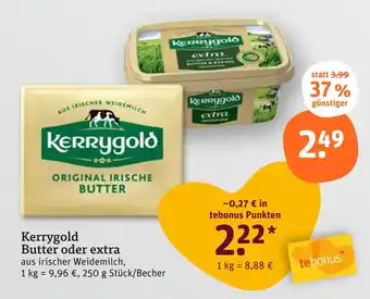 tegut Kerrygold butter Angebot