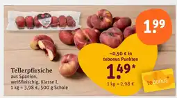 tegut Tellerpfirsiche Angebot