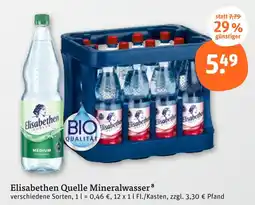 tegut Elisabethen quelle mineralwasser Angebot
