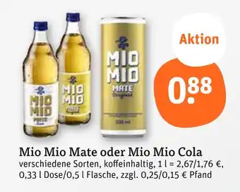 tegut Mio mio mate Angebot