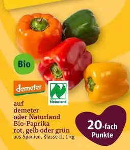 tegut Demeter bio-paprika rot Angebot