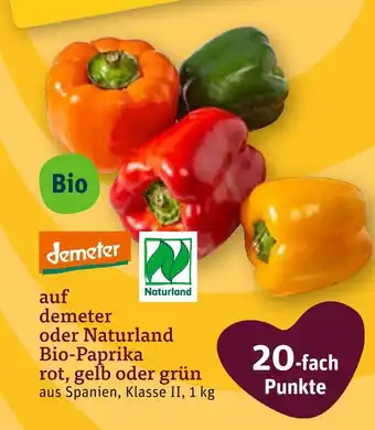 tegut Demeter bio-paprika rot Angebot