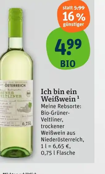 tegut Ich bin ein weißwein Angebot