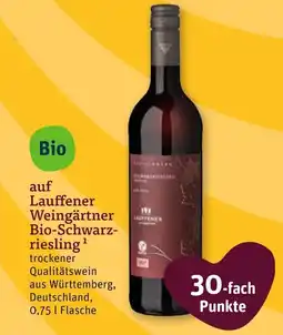 tegut Lauffener weingärtner bio-schwarzriesling Angebot
