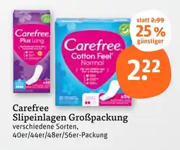 tegut Carefree plus long Angebot