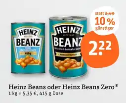 tegut Heinz beans Angebot