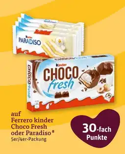 tegut Ferrero 30-fach punkte Angebot