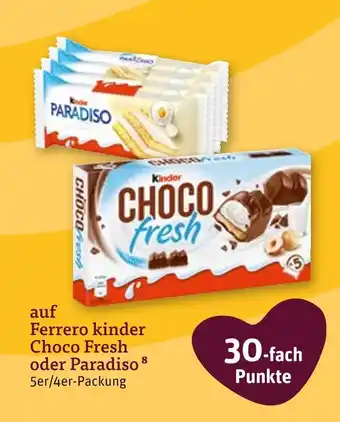 tegut Ferrero 30-fach punkte Angebot