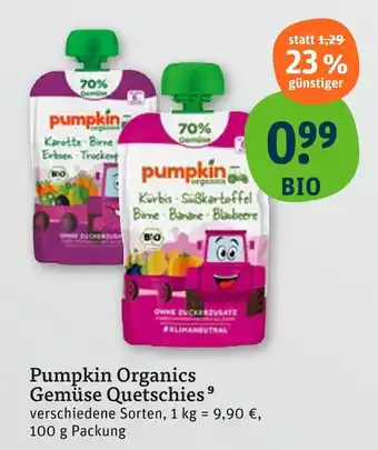 tegut Pumpkin organics gemüse quetschies Angebot