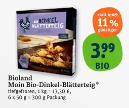 tegut Bioland moin bio-dinkel-blätterteig Angebot